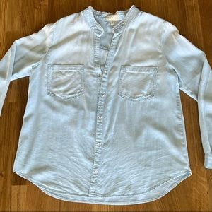 Cloth and Stone Anthropologie Denim Button-down Shirt